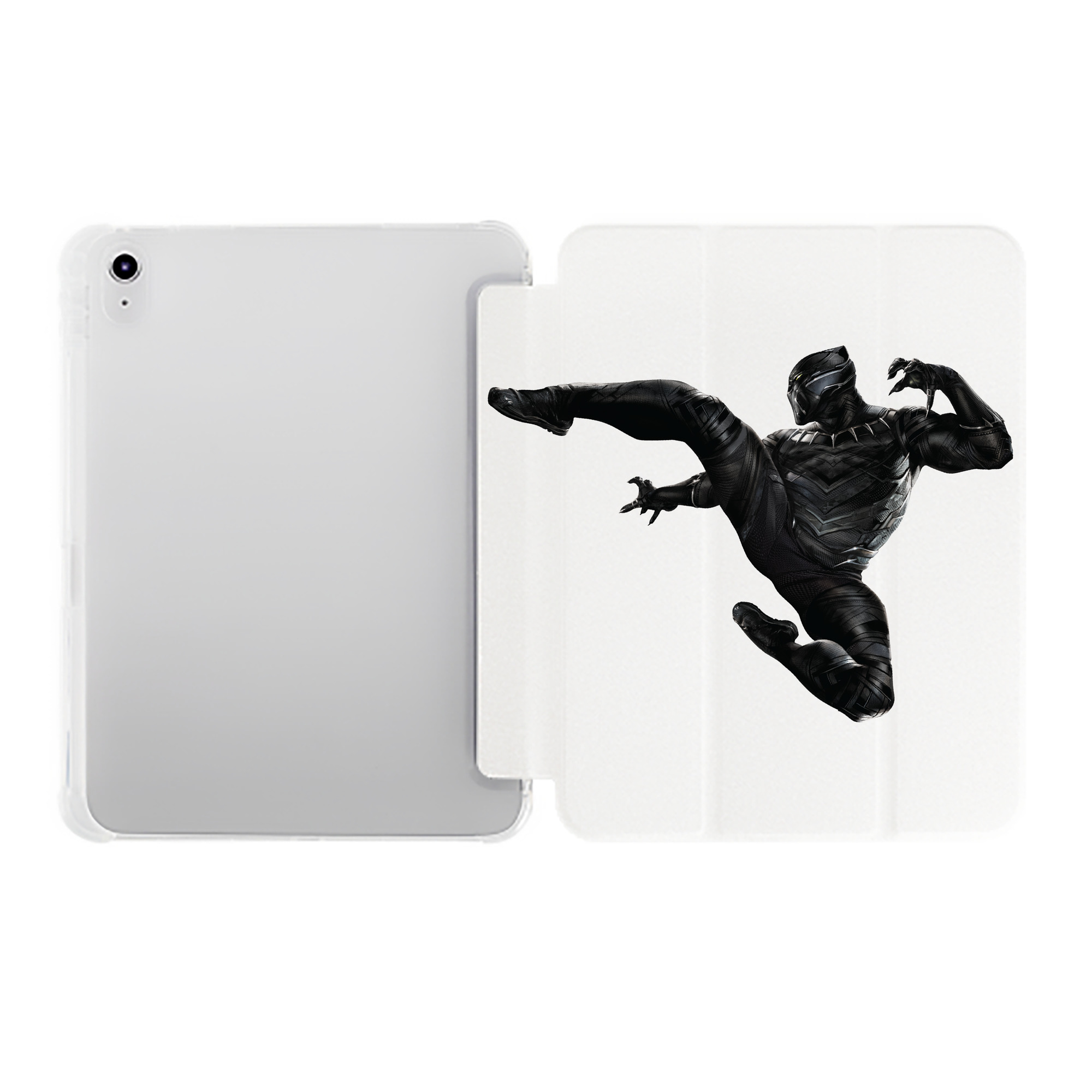（画像用） アベンジャーズ The Avengers IPad ケース ペン収納付き 三つ折りスタンド PUレザー×シリコン 対応機種9.5/10.5/10.9インチ